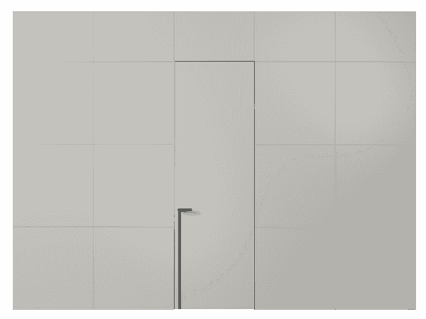 Панели для отделки стен Панель Под эмаль. Цвет Серый шёлк. Материал Ciplex ламинатин. Коллекция Под эмаль. Картинка.