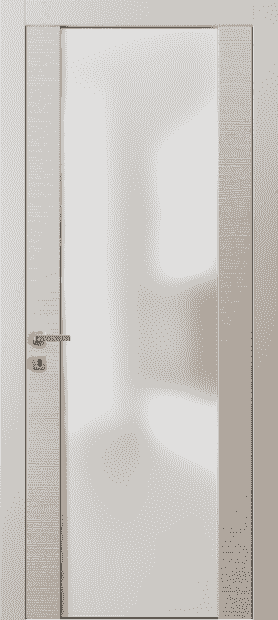Дверь межкомнатная 4034 ТСБЖ Матовый триплекс. Цвет Таеда светло-бежевый. Материал Таеда эмаль. Коллекция Avant. Картинка.