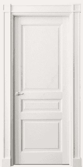 Дверь межкомнатная 6305 БС . Цвет Бук серый. Материал Массив бука эмаль. Коллекция Toscana Plano. Картинка.