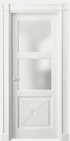 Дверь межкомнатная 6368 БС САТ. Цвет Бук серый. Материал Массив бука эмаль. Коллекция Toscana Litera. Картинка.