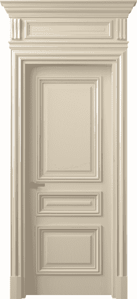 Дверь межкомнатная 7305 БМЦ . Цвет Бук марципановый. Материал Массив бука эмаль. Коллекция Antique. Картинка.