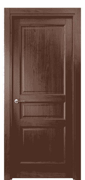Дверь межкомнатная 1431 ОРБ . Цвет Орех бренди. Материал Шпон ценных пород. Коллекция Galant. Картинка.