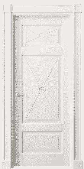 Дверь межкомнатная 6367 БС . Цвет Бук серый. Материал Массив бука эмаль. Коллекция Toscana Litera. Картинка.