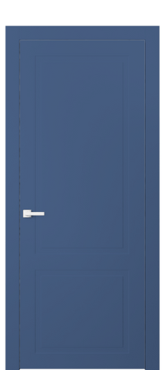 Дверь межкомнатная 8002 Отдалённо-синий RAL 5023. Цвет RAL. Материал Гладкая эмаль. Коллекция Neo Classic. Картинка.
