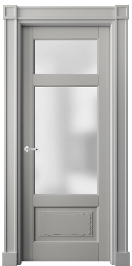 Дверь межкомнатная 6326 БНСР САТ. Цвет Бук нейтральный серый. Материал Массив бука эмаль. Коллекция Toscana Elegante. Картинка.
