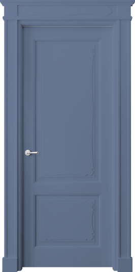 Дверь межкомнатная 6323 Голубино-синий RAL 5014. Цвет RAL. Материал Массив бука эмаль. Коллекция Toscana Elegante. Картинка.