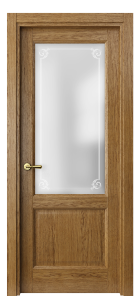 Серия 1422 - Межкомнатная дверь Galant 1422 Дуб янтарный